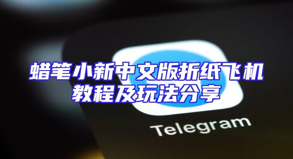 蜡笔小新中文版折纸飞机教程及玩法分享