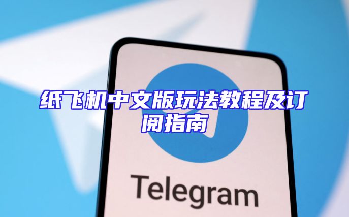 纸飞机中文版玩法教程及订阅指南