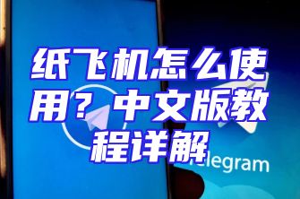 纸飞机怎么使用？中文版教程详解