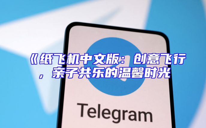 《纸飞机中文版：创意飞行，亲子共乐的温馨时光