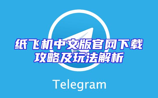 纸飞机中文版官网下载攻略及玩法解析
