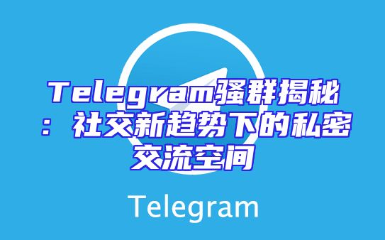 Telegram骚群揭秘：社交新趋势下的私密交流空间