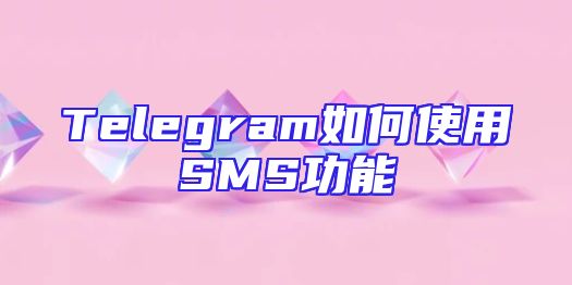 Telegram如何使用SMS功能