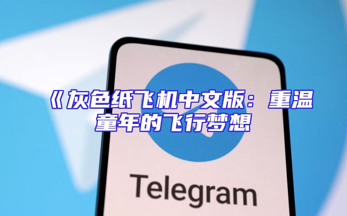 《灰色纸飞机中文版：重温童年的飞行梦想