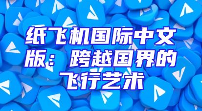 纸飞机国际中文版：跨越国界的飞行艺术