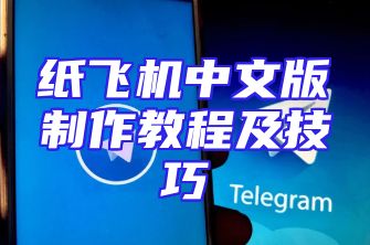 纸飞机中文版制作教程及技巧
