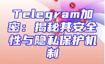 Telegram加密：揭秘其安全性与隐私保护机制