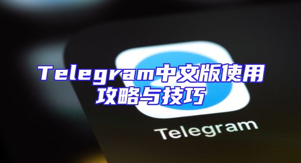 Telegram中文版使用攻略与技巧