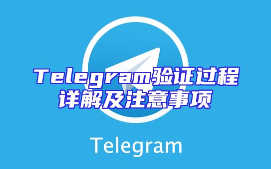 Telegram验证过程详解及注意事项