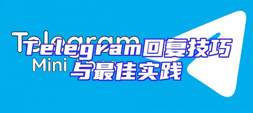 Telegram回复技巧与最佳实践
