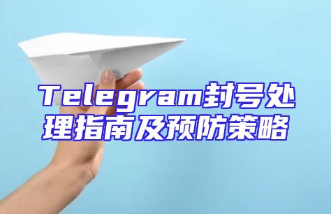 Telegram封号处理指南及预防策略
