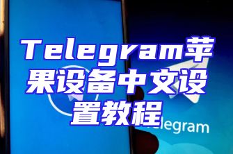 Telegram苹果设备中文设置教程
