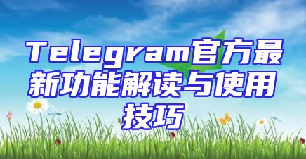 Telegram官方最新功能解读与使用技巧