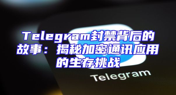 Telegram封禁背后的故事：揭秘加密通讯应用的生存挑战