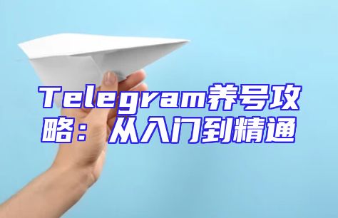 Telegram养号攻略：从入门到精通