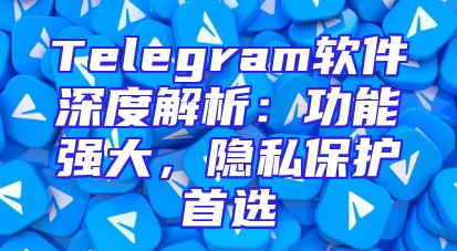 Telegram软件深度解析：功能强大，隐私保护首选