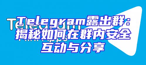 Telegram露出群：揭秘如何在群内安全互动与分享