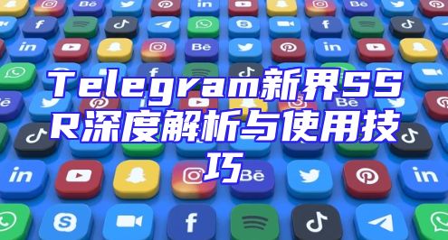 Telegram新界SSR深度解析与使用技巧